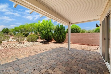 Set apart at the end of a cul-de-sac, this peaceful home boasts on Verde Santa Fe Golf Club in Arizona - for sale on GolfHomes.com, golf home, golf lot
