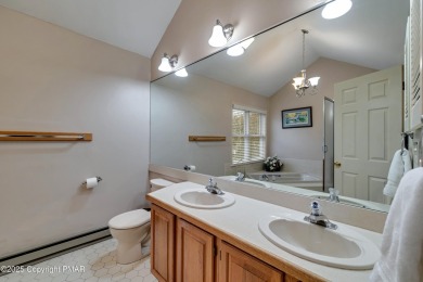 Immaculately-maintained, sunny 3BR/3.5BA, end-unit townhome on Buck Hill Golf Club  in Pennsylvania - for sale on GolfHomes.com, golf home, golf lot