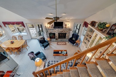 Immaculately-maintained, sunny 3BR/3.5BA, end-unit townhome on Buck Hill Golf Club  in Pennsylvania - for sale on GolfHomes.com, golf home, golf lot