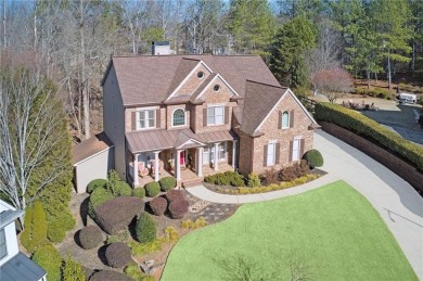 This Exceptional Home in the Prestigious Woodmont Golf & Country on Woodmont Golf and Country Club in Georgia - for sale on GolfHomes.com, golf home, golf lot