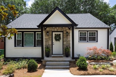 Step into this absolutely stunning, fully renovated home in the on East Lake Golf Club in Georgia - for sale on GolfHomes.com, golf home, golf lot