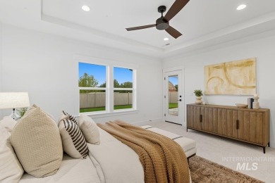 Thoughtfully designed single-level floor plan offers 3 bedrooms on Hunters Point Golf Club in Idaho - for sale on GolfHomes.com, golf home, golf lot