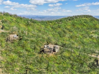 Absolutely stunning, serene views in this unique mountain home! on Big Canoe Golf Club - Cherokee in Georgia - for sale on GolfHomes.com, golf home, golf lot