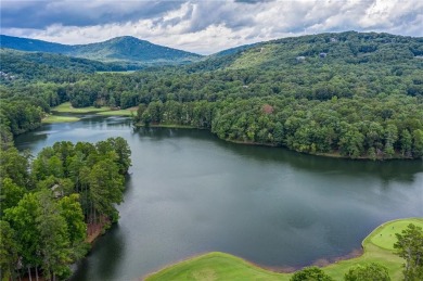 Absolutely stunning, serene views in this unique mountain home! on Big Canoe Golf Club - Cherokee in Georgia - for sale on GolfHomes.com, golf home, golf lot