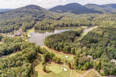 Absolutely stunning, serene views in this unique mountain home! on Big Canoe Golf Club - Cherokee in Georgia - for sale on GolfHomes.com, golf home, golf lot