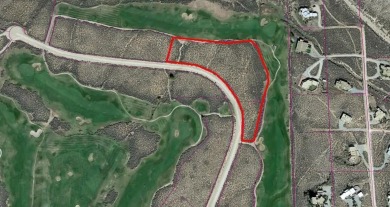 This beautiful 3-acre corner lot sits right between the 3rd on Taos Country Club in New Mexico - for sale on GolfHomes.com, golf home, golf lot