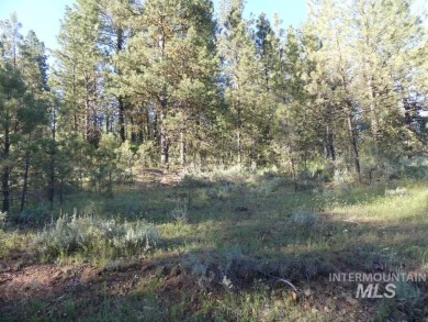 Nicely wooded lot with views to the west. Driveway is shared for on Meadowcreek Golf Resort in Idaho - for sale on GolfHomes.com, golf home, golf lot