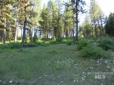 Nicely wooded lot with views to the west. Driveway is shared for on Meadowcreek Golf Resort in Idaho - for sale on GolfHomes.com, golf home, golf lot