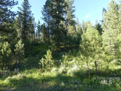 Nicely wooded lot with views to the west. Driveway is shared for on Meadowcreek Golf Resort in Idaho - for sale on GolfHomes.com, golf home, golf lot