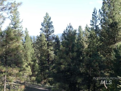 Nicely wooded lot with views to the west. Driveway is shared for on Meadowcreek Golf Resort in Idaho - for sale on GolfHomes.com, golf home, golf lot