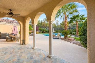 This one-of-a-kind gem in the gated Christopher Communities is on Southern Highlands Golf Club in Nevada - for sale on GolfHomes.com, golf home, golf lot