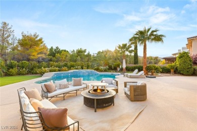 This one-of-a-kind gem in the gated Christopher Communities is on Southern Highlands Golf Club in Nevada - for sale on GolfHomes.com, golf home, golf lot