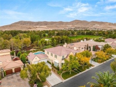 This one-of-a-kind gem in the gated Christopher Communities is on Southern Highlands Golf Club in Nevada - for sale on GolfHomes.com, golf home, golf lot