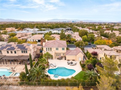 This one-of-a-kind gem in the gated Christopher Communities is on Southern Highlands Golf Club in Nevada - for sale on GolfHomes.com, golf home, golf lot