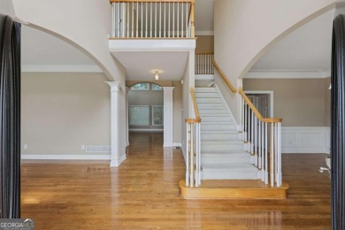 Priced to sell! Come see this beautiful two-story home with a on Brookstone Golf and Country Club in Georgia - for sale on GolfHomes.com, golf home, golf lot