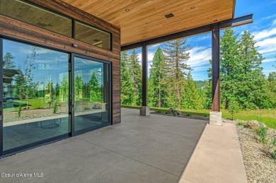 NEWLY-COMPLETED MOUNTAIN MODERN HOME AT CDA NATIONAL RESERVE on CDA National Golf Course in Idaho - for sale on GolfHomes.com, golf home, golf lot