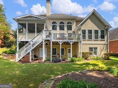 Nestled in the prestigious Windermere community, this on Windermere Golf Club in Georgia - for sale on GolfHomes.com, golf home, golf lot