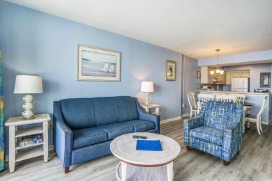 This a sun-filled, 2-bedroom, 2-bath oceanfront condo located on on The Dunes Golf and Beach Club in South Carolina - for sale on GolfHomes.com, golf home, golf lot