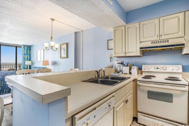 This a sun-filled, 2-bedroom, 2-bath oceanfront condo located on on The Dunes Golf and Beach Club in South Carolina - for sale on GolfHomes.com, golf home, golf lot
