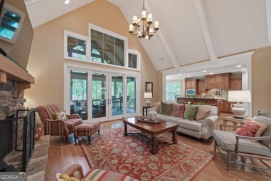 Discover elevated golf living in this exquisite golf home on Reynolds Lake Oconee - The Oconee in Georgia - for sale on GolfHomes.com, golf home, golf lot