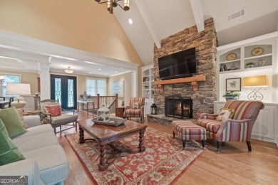 Discover elevated golf living in this exquisite golf home on Reynolds Lake Oconee - The Oconee in Georgia - for sale on GolfHomes.com, golf home, golf lot