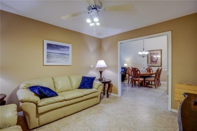 Move-in ready two bedroom and den, two bath furnished on Kelly Greens Golf and Country Club in Florida - for sale on GolfHomes.com, golf home, golf lot