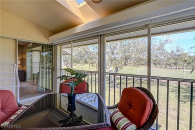 Move-in ready two bedroom and den, two bath furnished on Kelly Greens Golf and Country Club in Florida - for sale on GolfHomes.com, golf home, golf lot