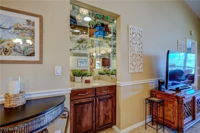 Move-in ready two bedroom and den, two bath furnished on Kelly Greens Golf and Country Club in Florida - for sale on GolfHomes.com, golf home, golf lot