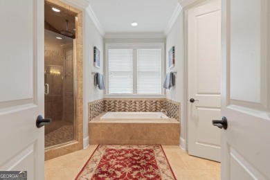 Discover elevated golf living in this exquisite golf home on Reynolds Lake Oconee - The Oconee in Georgia - for sale on GolfHomes.com, golf home, golf lot