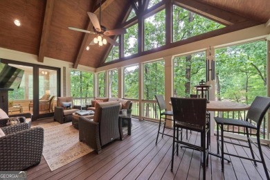 Discover elevated golf living in this exquisite golf home on Reynolds Lake Oconee - The Oconee in Georgia - for sale on GolfHomes.com, golf home, golf lot