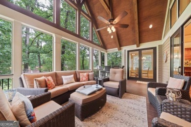 Discover elevated golf living in this exquisite golf home on Reynolds Lake Oconee - The Oconee in Georgia - for sale on GolfHomes.com, golf home, golf lot