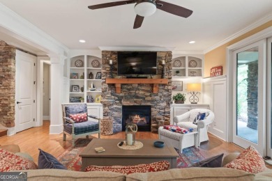 Discover elevated golf living in this exquisite golf home on Reynolds Lake Oconee - The Oconee in Georgia - for sale on GolfHomes.com, golf home, golf lot
