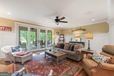 Discover elevated golf living in this exquisite golf home on Reynolds Lake Oconee - The Oconee in Georgia - for sale on GolfHomes.com, golf home, golf lot