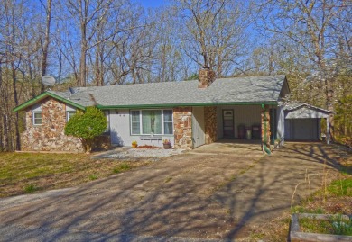 HOME WITH LARGE SHOP AND PRIVACY!  1,492 square foot home great on Cherokee Village North Course in Arkansas - for sale on GolfHomes.com, golf home, golf lot
