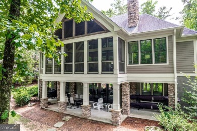 Discover elevated golf living in this exquisite golf home on Reynolds Lake Oconee - The Oconee in Georgia - for sale on GolfHomes.com, golf home, golf lot