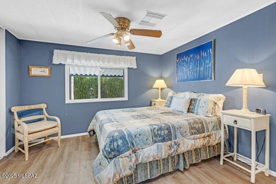 Charming home in great condition with awesome patio and fencing on Tucson Estates Golf Course in Arizona - for sale on GolfHomes.com, golf home, golf lot