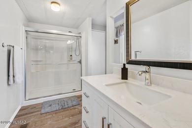 Charming home in great condition with awesome patio and fencing on Tucson Estates Golf Course in Arizona - for sale on GolfHomes.com, golf home, golf lot