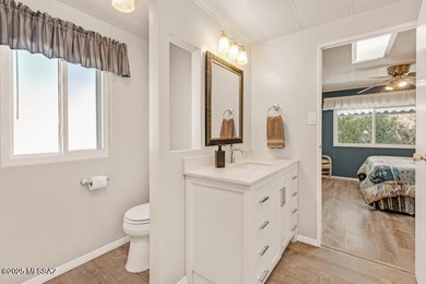 Charming home in great condition with awesome patio and fencing on Tucson Estates Golf Course in Arizona - for sale on GolfHomes.com, golf home, golf lot