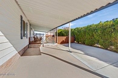 Charming home in great condition with awesome patio and fencing on Tucson Estates Golf Course in Arizona - for sale on GolfHomes.com, golf home, golf lot