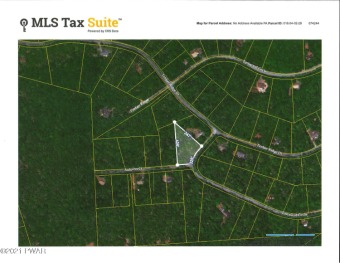 1.3 Acre Corner Building lot. Low taxes and Dues! Wooded lot in on  in Pennsylvania - for sale on GolfHomes.com, golf home, golf lot