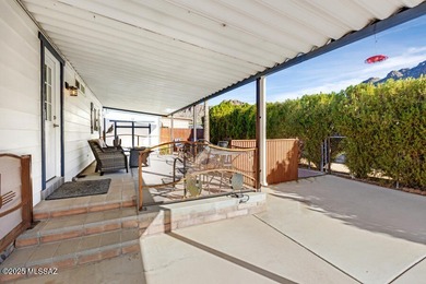 Charming home in great condition with awesome patio and fencing on Tucson Estates Golf Course in Arizona - for sale on GolfHomes.com, golf home, golf lot