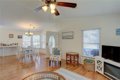 Well-maintained 2-bedroom, 2 bath home in the desirable Barefoot on Barefoot Bay Golf Course in Florida - for sale on GolfHomes.com, golf home, golf lot