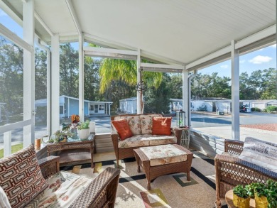 This high end Manufactured home on an Ultimately landscaped on Water Oak Country Club Estates in Florida - for sale on GolfHomes.com, golf home, golf lot