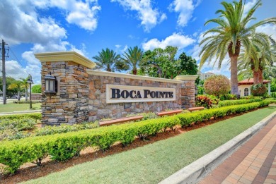 Welcome Home! Step into this light and bright first floor condo on Boca Pointe Country Club in Florida - for sale on GolfHomes.com, golf home, golf lot