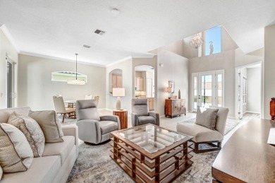Stunning FURNISHED end unit villa in desirable Aquarina Beach & on Aquarina Beach and Country Club in Florida - for sale on GolfHomes.com, golf home, golf lot