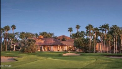 This Nearly NEW home features an amazing backyard with multiple on Tuscany Falls At Pebble Creek in Arizona - for sale on GolfHomes.com, golf home, golf lot