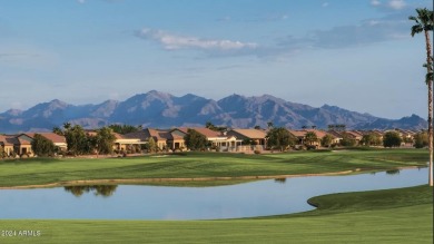 This Nearly NEW home features an amazing backyard with multiple on Tuscany Falls At Pebble Creek in Arizona - for sale on GolfHomes.com, golf home, golf lot