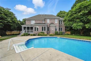Welcome to this all-brick beauty on a peaceful double cul-de-sac on Hells Point Golf Course in Virginia - for sale on GolfHomes.com, golf home, golf lot