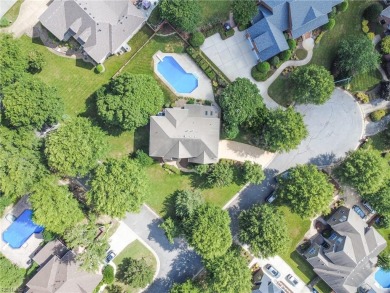 Welcome to this all-brick beauty on a peaceful double cul-de-sac on Hells Point Golf Course in Virginia - for sale on GolfHomes.com, golf home, golf lot