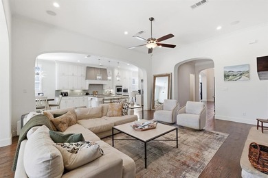 Experience luxury living with this exceptional custom home on Lantana Golf Club in Texas - for sale on GolfHomes.com, golf home, golf lot